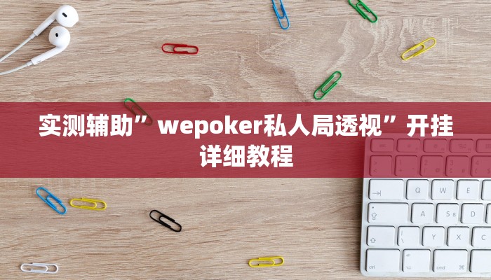 实测辅助”wepoker私人局透视”开挂详细教程