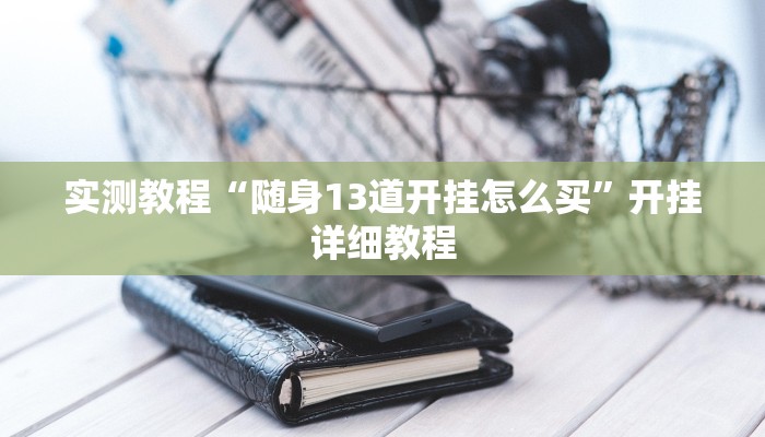 实测教程“随身13道开挂怎么买”开挂详细教程