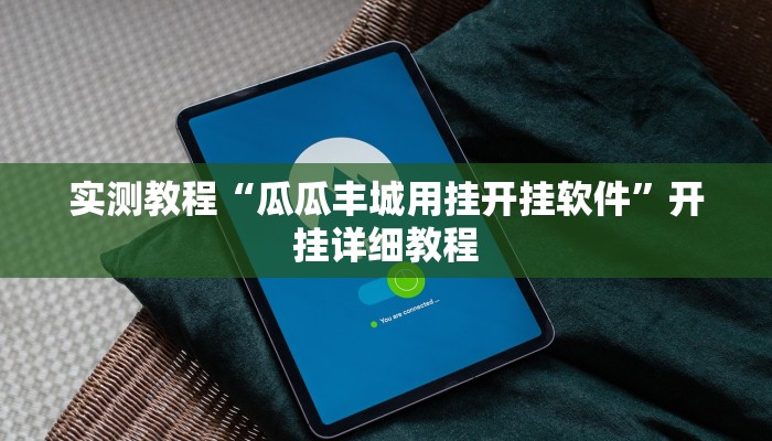 实测教程“瓜瓜丰城用挂开挂软件”开挂详细教程