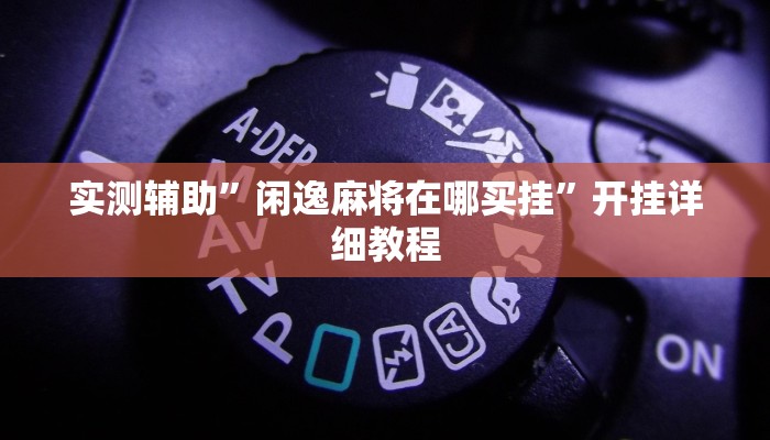 实测辅助”闲逸麻将在哪买挂”开挂详细教程