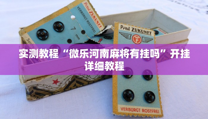 实测教程“微乐河南麻将有挂吗”开挂详细教程