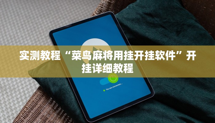 实测教程“菜鸟麻将用挂开挂软件”开挂详细教程