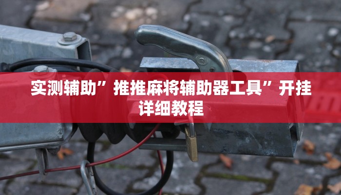 实测辅助”推推麻将辅助器工具”开挂详细教程