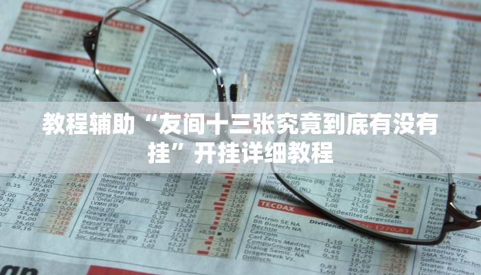 教程辅助“友间十三张究竟到底有没有挂”开挂详细教程