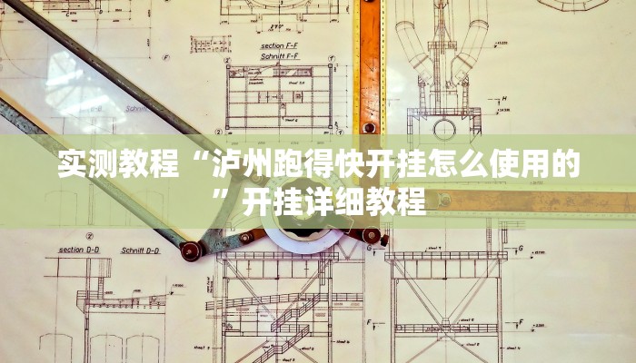 实测教程“泸州跑得快开挂怎么使用的”开挂详细教程