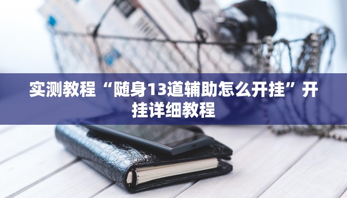 实测教程“随身13道辅助怎么开挂”开挂详细教程