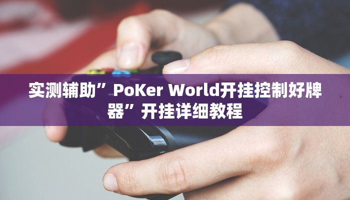 实测辅助”PoKer World开挂控制好牌器”开挂详细教程