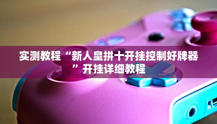 实测教程“新人皇拼十开挂控制好牌器”开挂详细教程