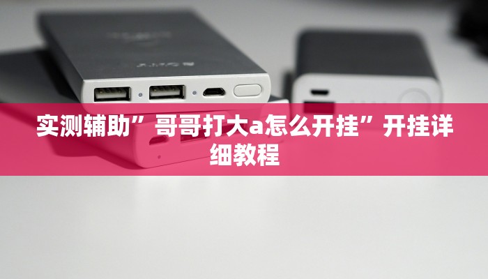 实测辅助”哥哥打大a怎么开挂”开挂详细教程