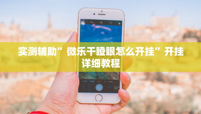 实测辅助”微乐干瞪眼怎么开挂”开挂详细教程