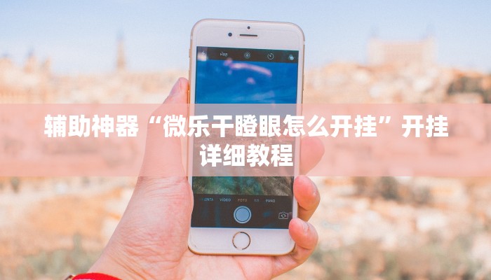 辅助神器“微乐干瞪眼怎么开挂”开挂详细教程