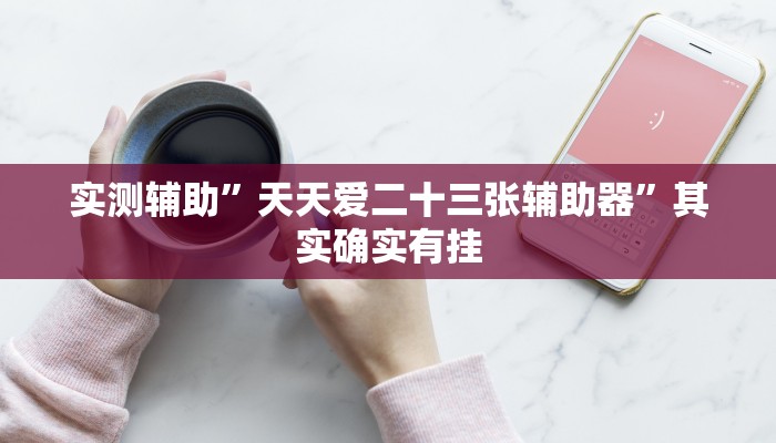 实测辅助”天天爱二十三张辅助器”其实确实有挂